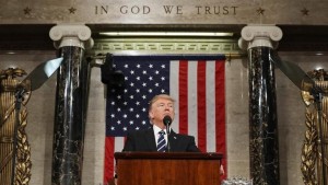 President Trump delivers his first joint session of Congress address (Reuters)